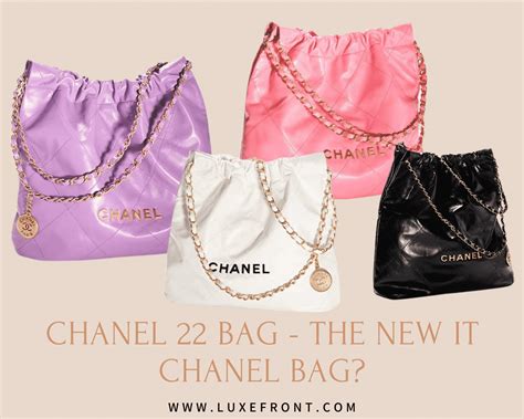 chanel 22/23 bags|chanel 22 bag size comparison.